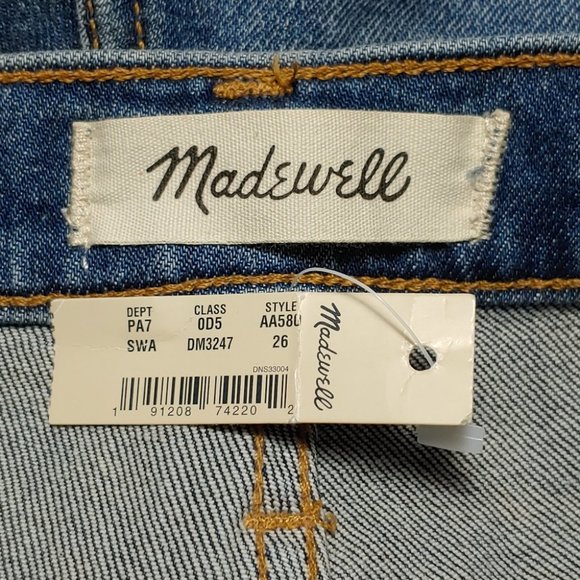 NWT MADEWELL The mom stretch comfort edition high waist jeans - Picture 14 of 16
